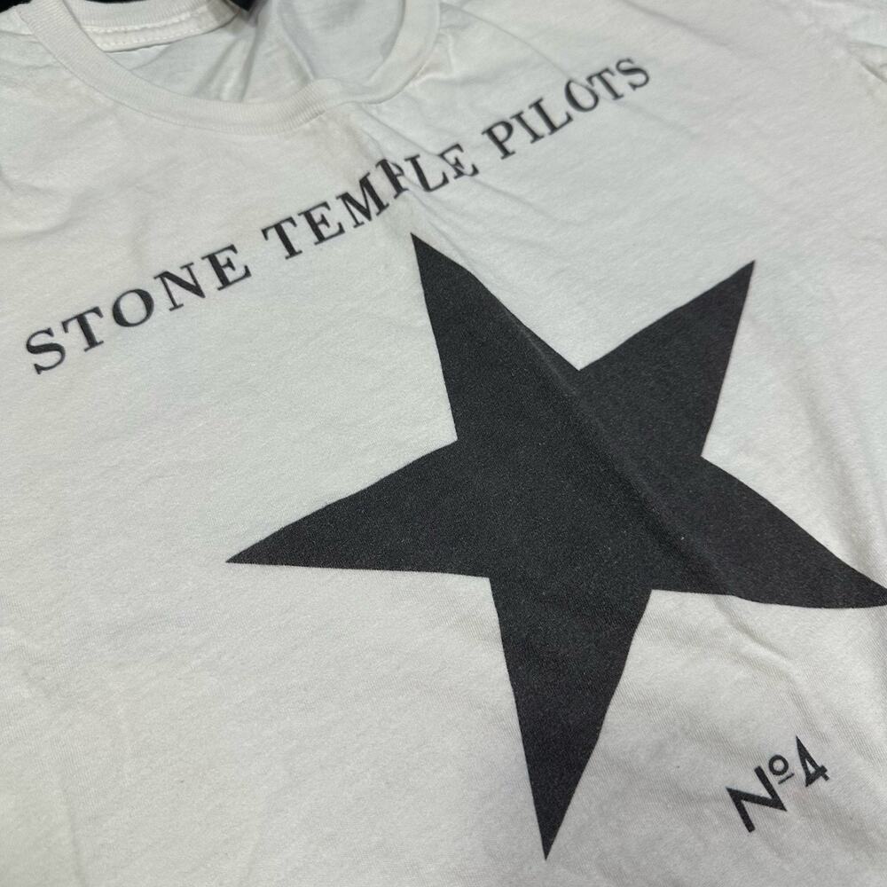 Stone Temple Pilots No4 T Shirt Men’s M White - Picture 2 of 5